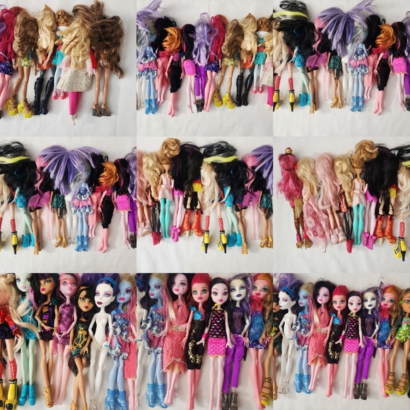 Mattel Monster High Huge Lot (24) Dolls Lot RARE limited edition 2008 and up Clo - Picture 3 of 16